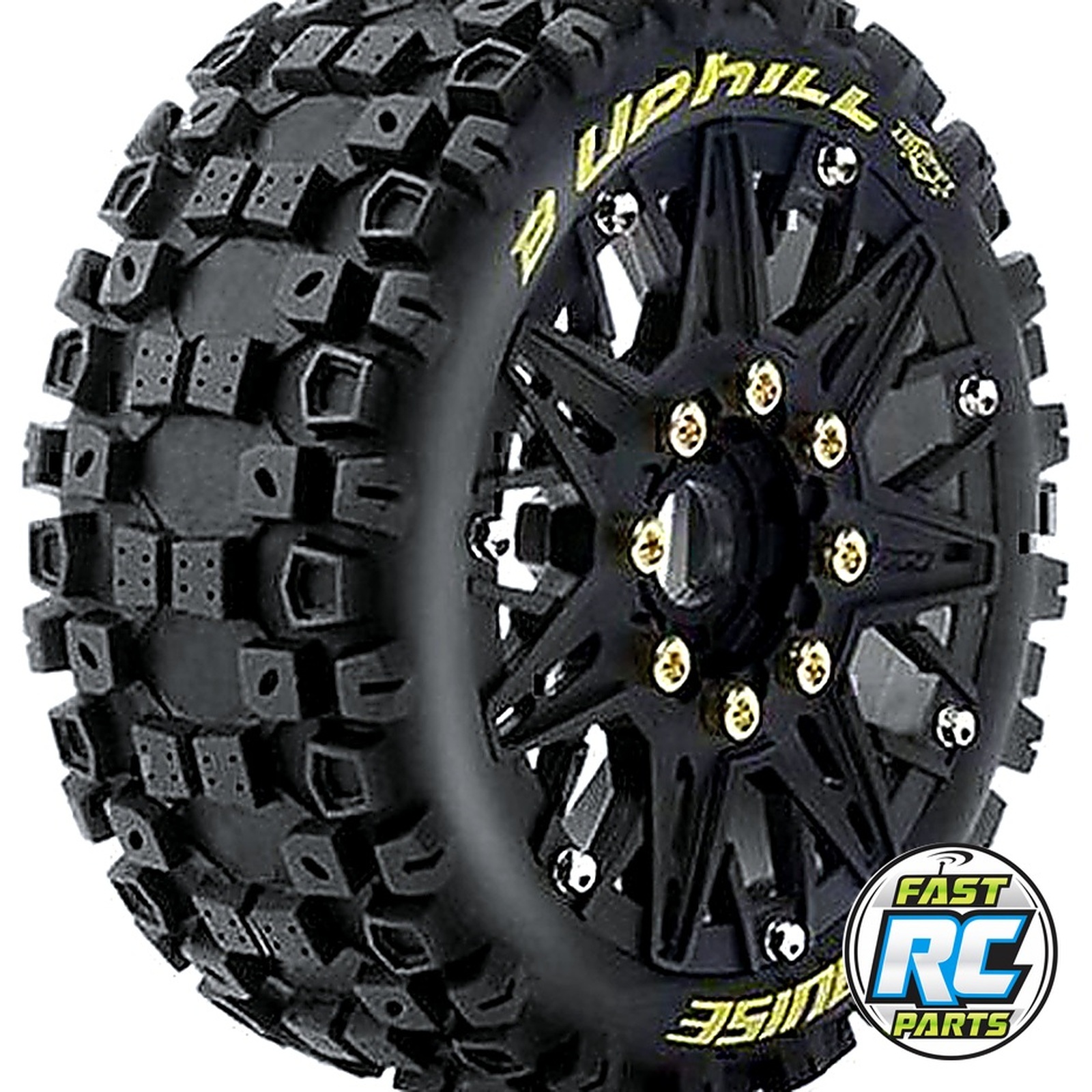 Mft B-Uphill Soft 1/8 Buggy Tires 17mm Hex 0 & 1/2 Offset Mou