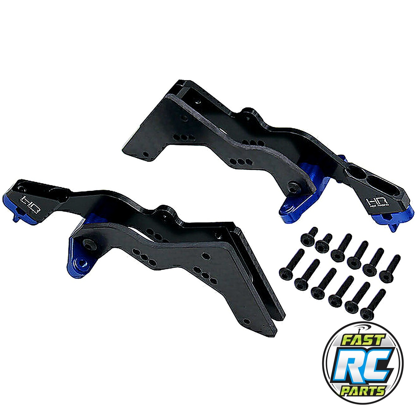 Aluminum Rear Shock Tower Set: Baja Rey II