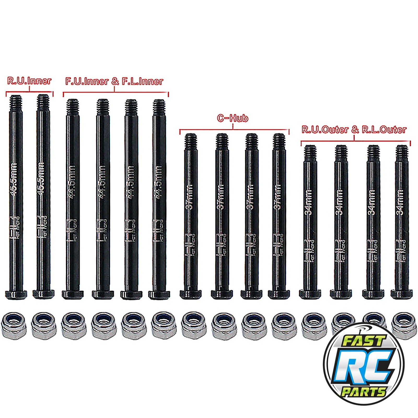 Black S2 Steel Hinge-Pin Mini Max