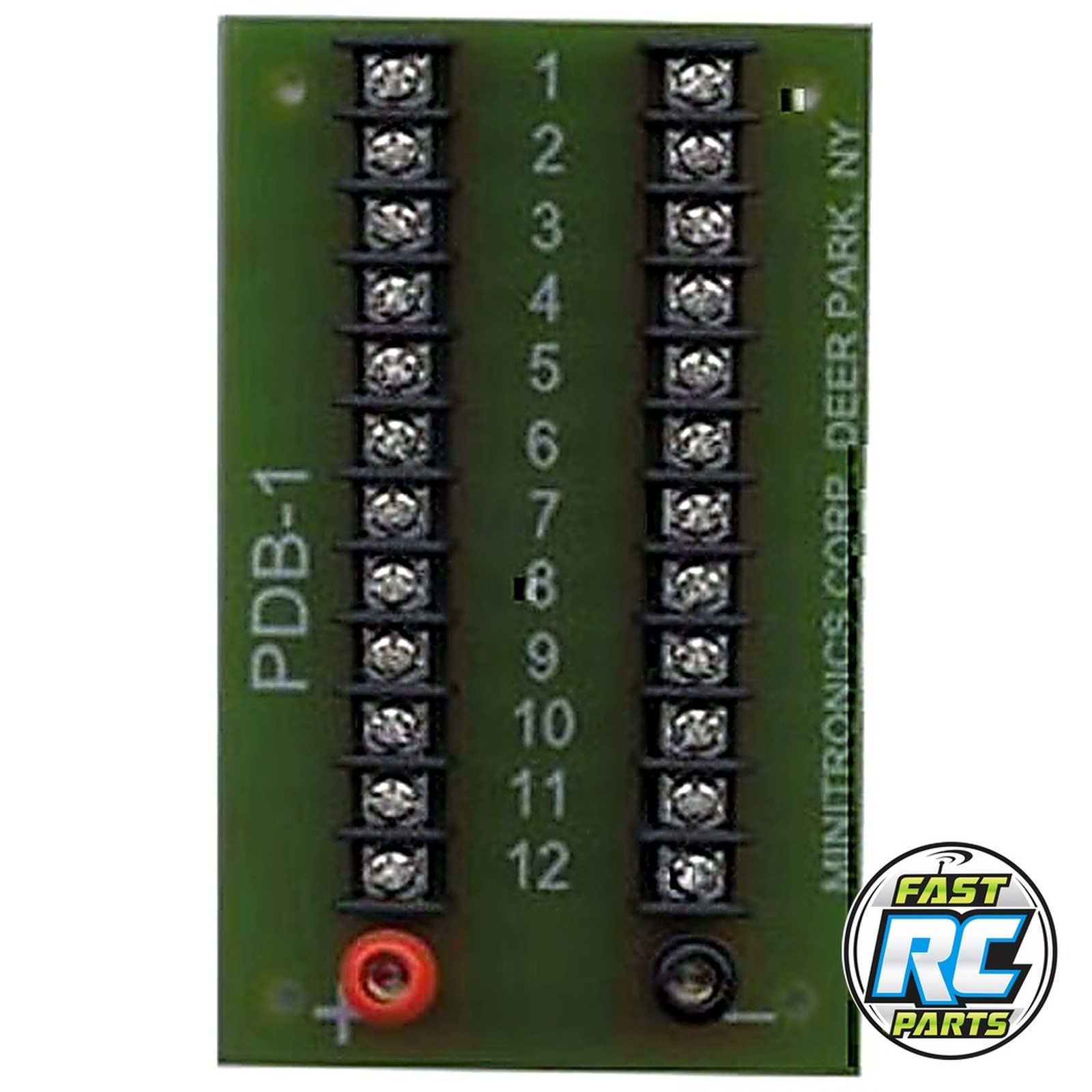 Miniatronics 12-Position Prewired Power Distribution Block (Rate)
