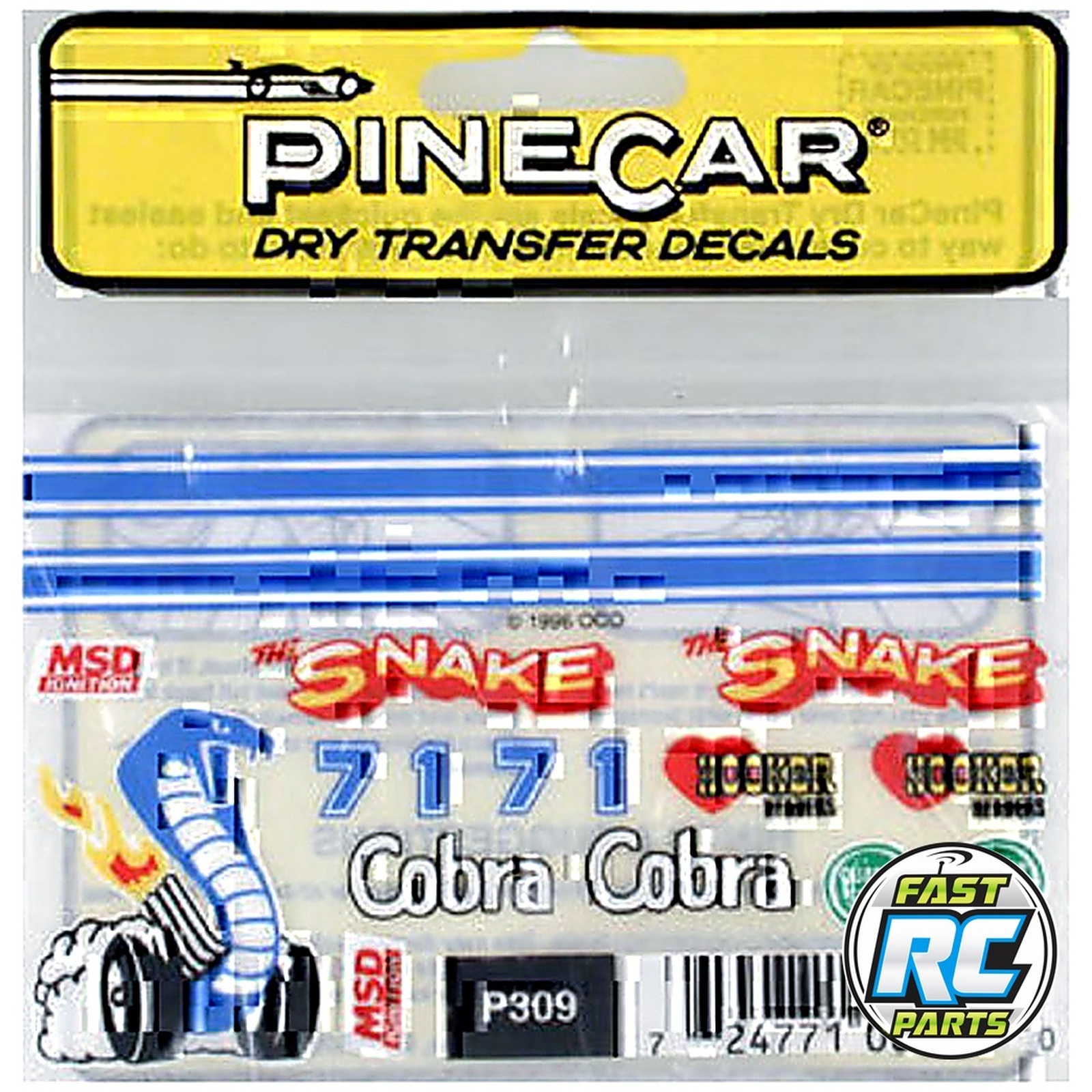 Dry Transfer Decals Cobra