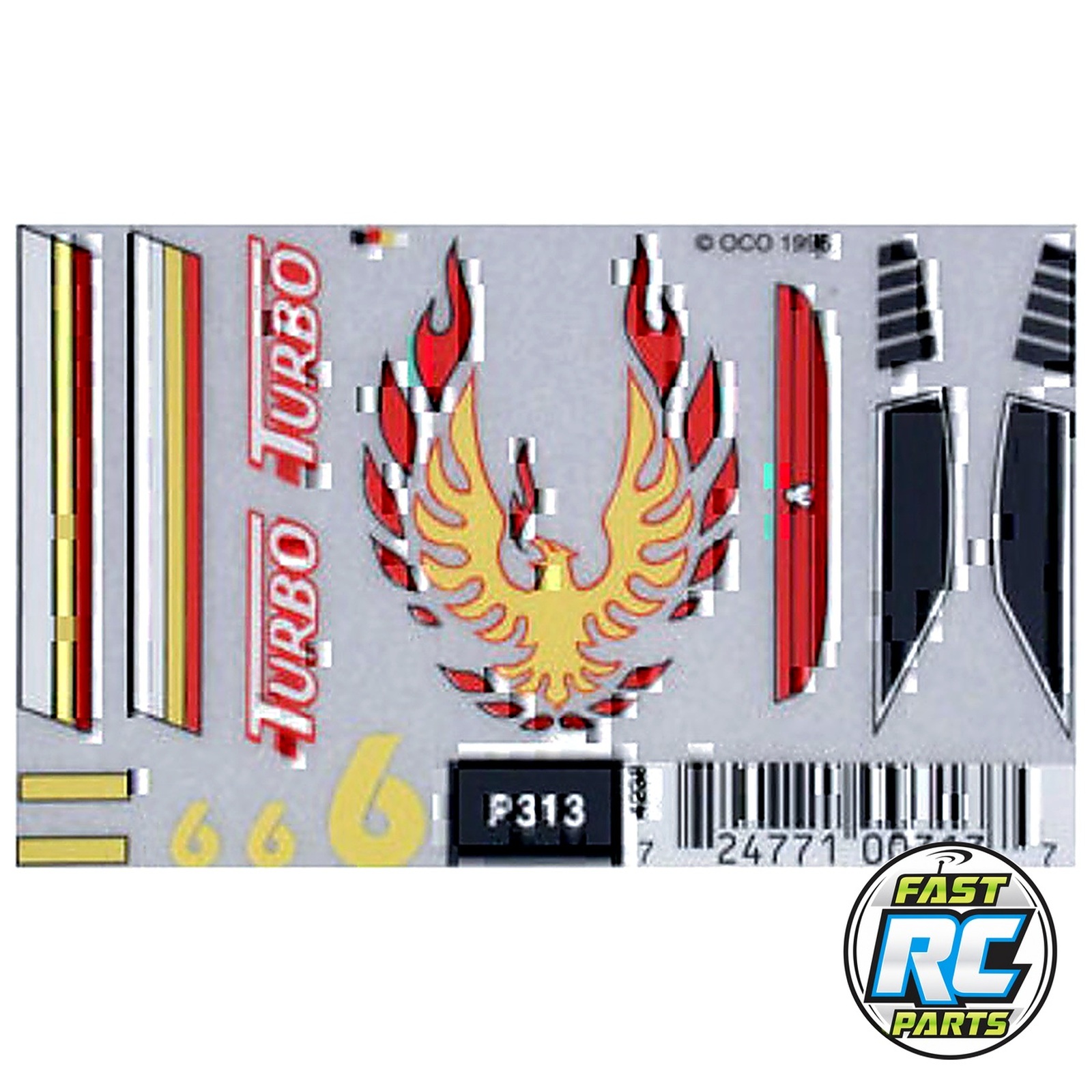 Dry Transfer Decals Turbo