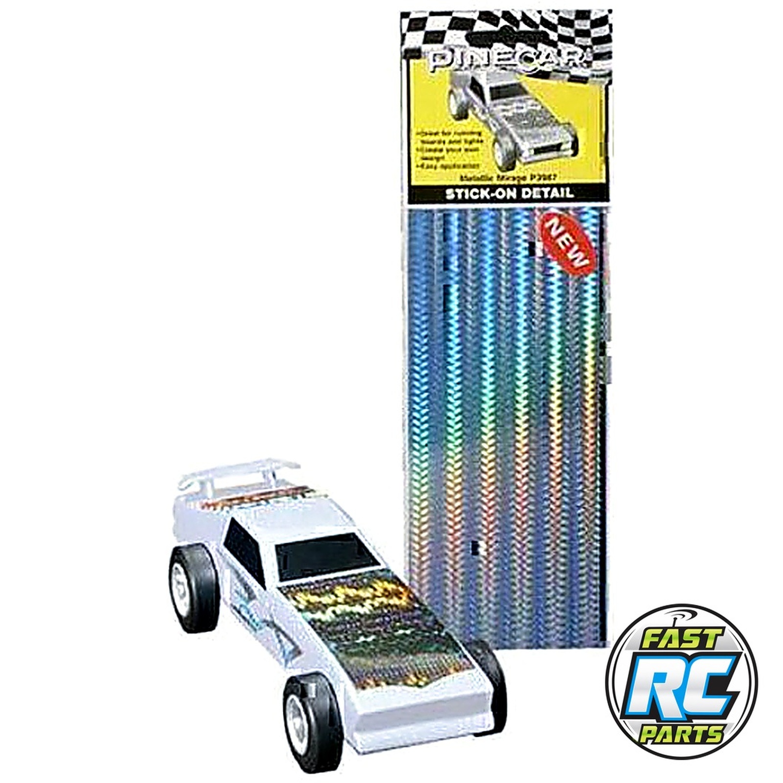 Stick-On Details Metallic Mirage