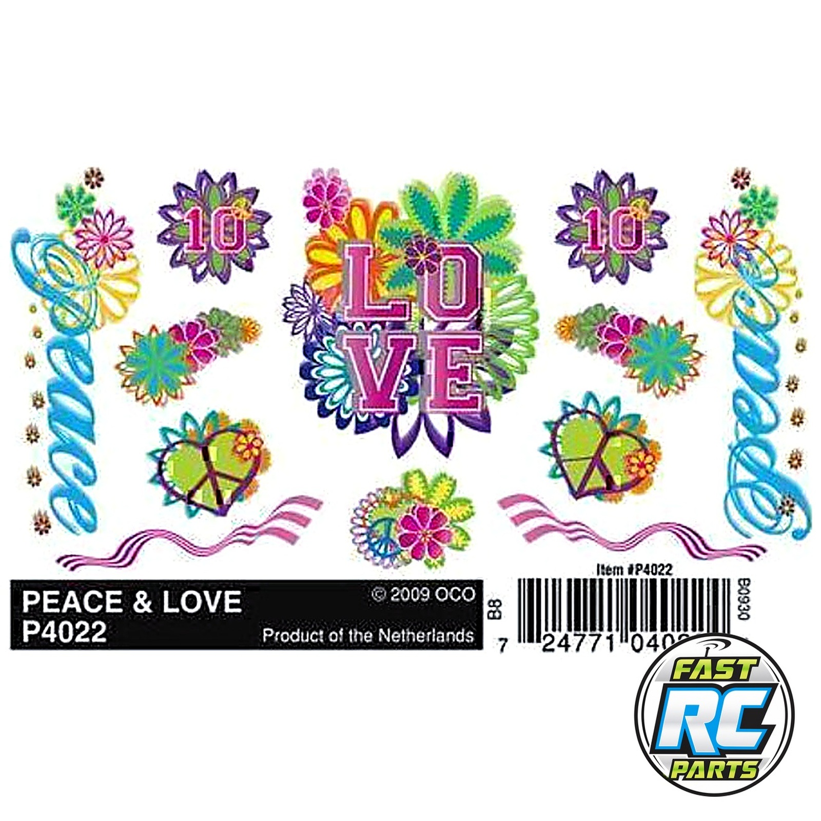 Dry Transfer Decals Love