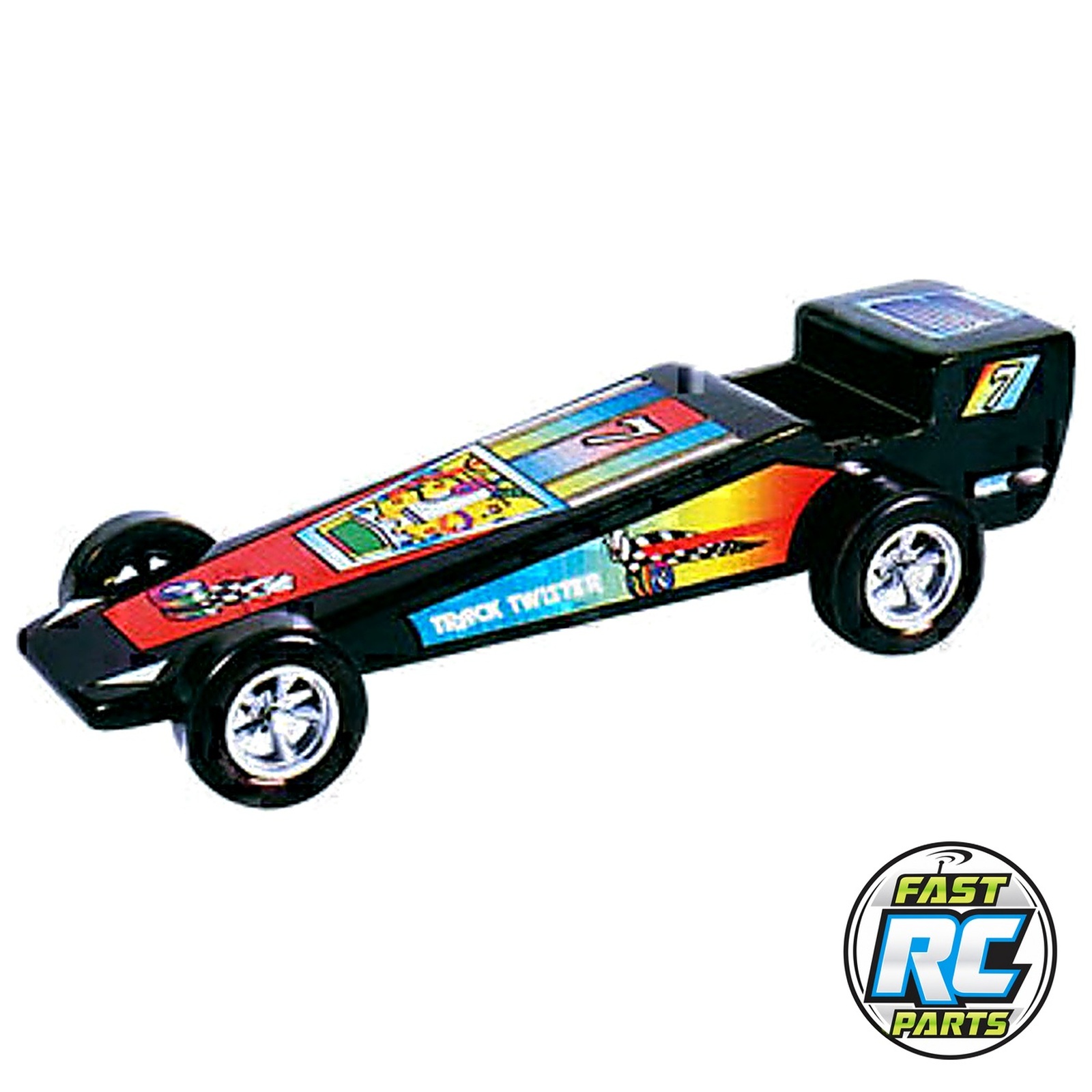 Template & Stick-On Decals Track Twister