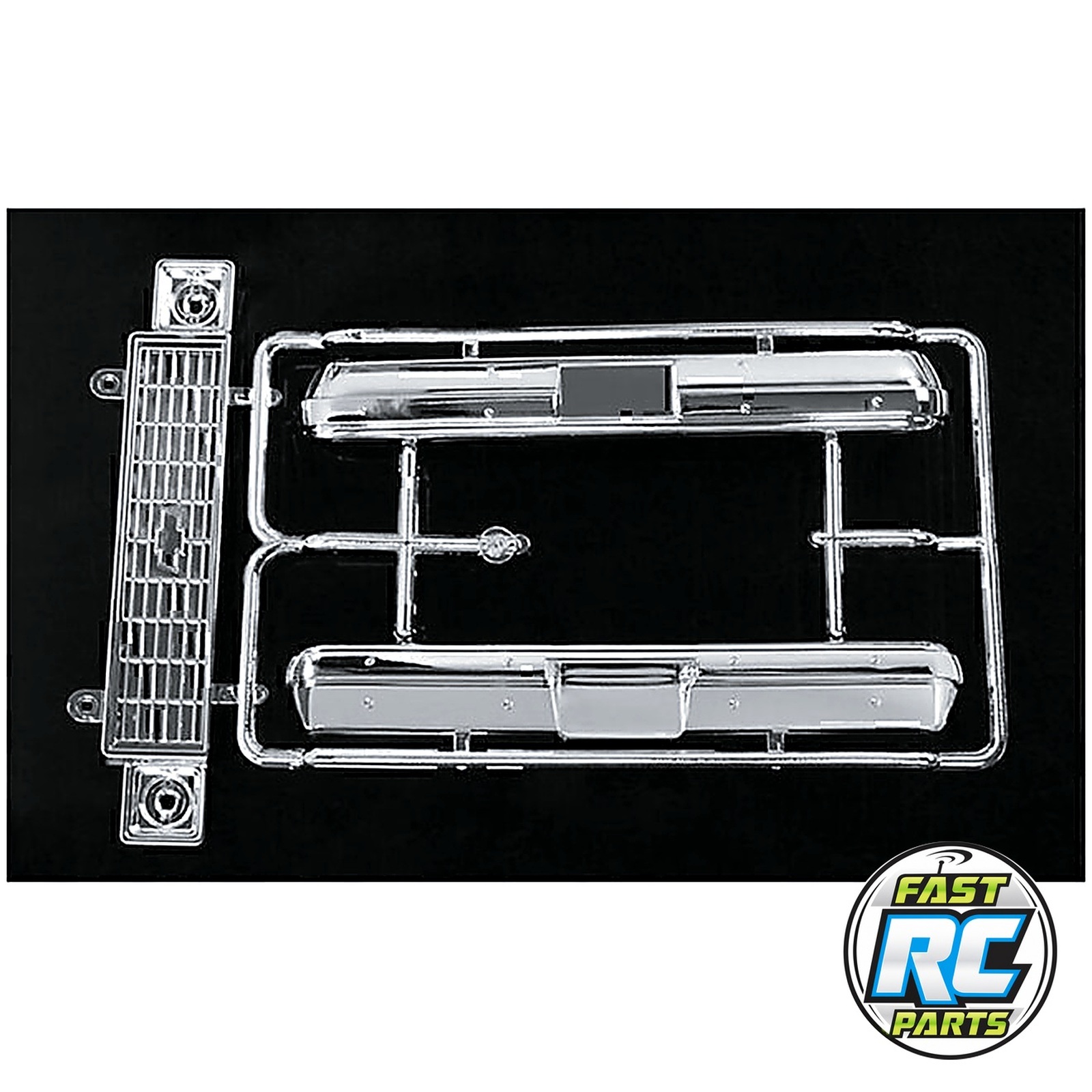 RC4WD Chevy Blazer Chrome Grille/Bumper Parts Tree