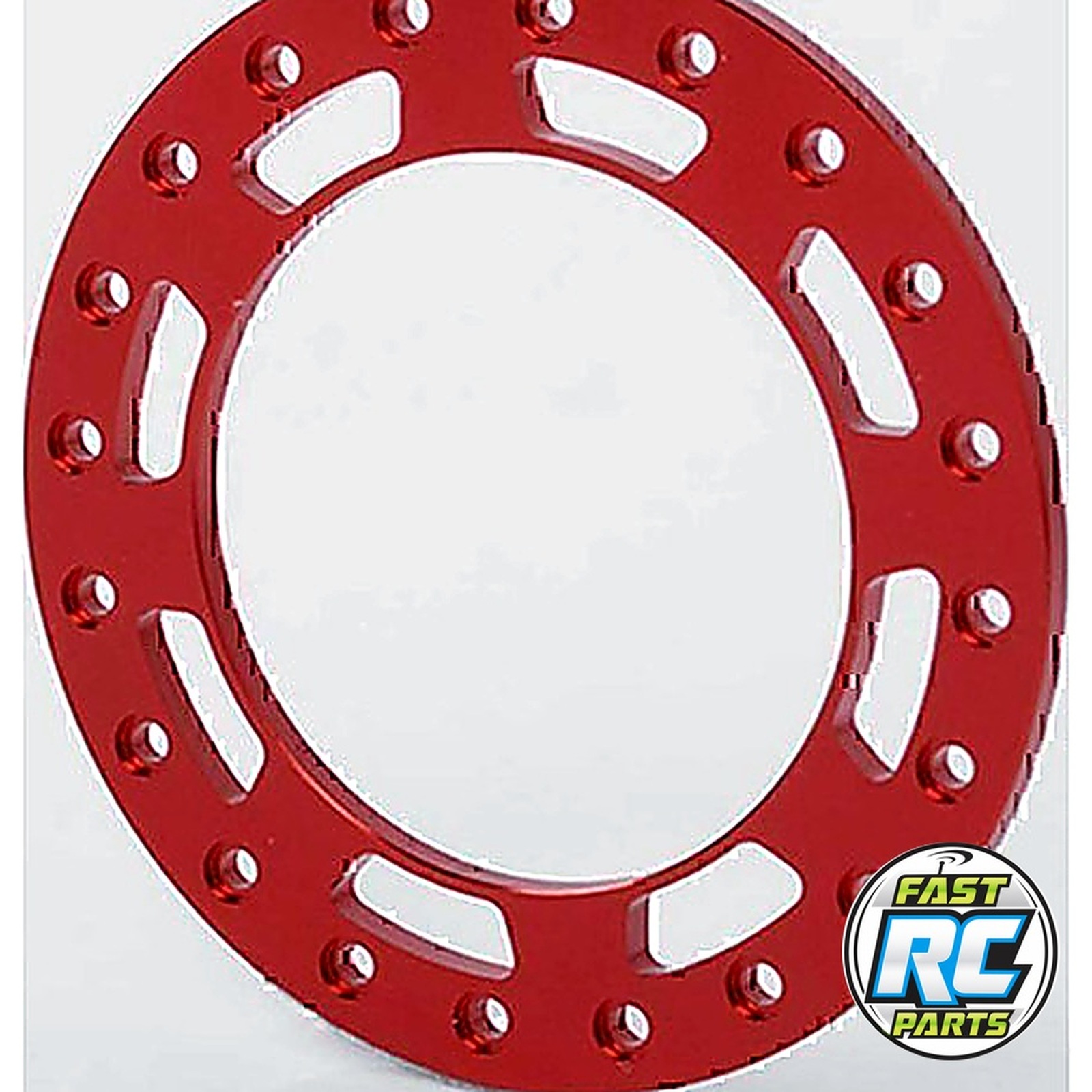 Replacement Beadlock Ring Red :TRO 1.7 Wheel