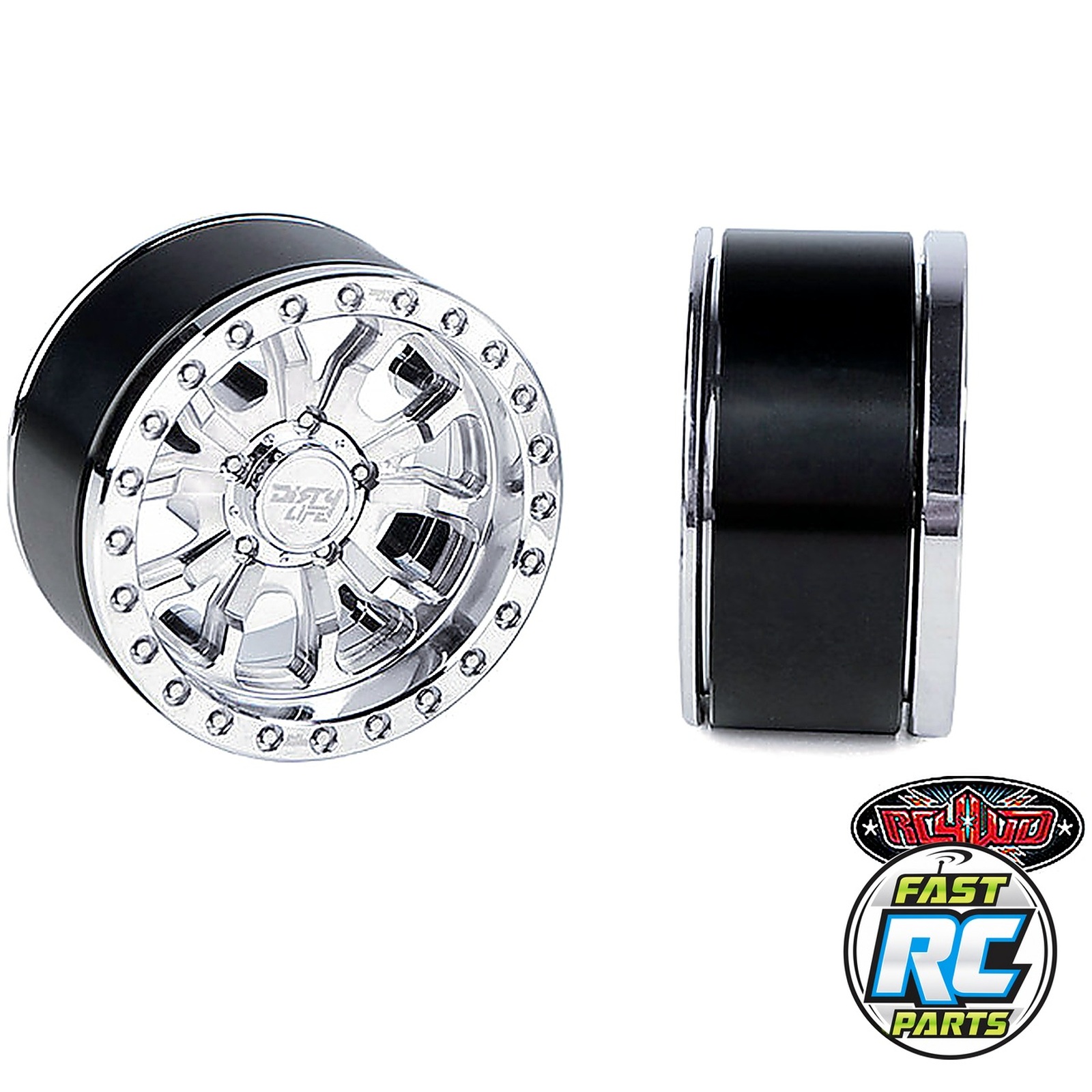 Dirty Life 1.9 Dt-1 Aluminum Beadlock Crawler Wheels 4