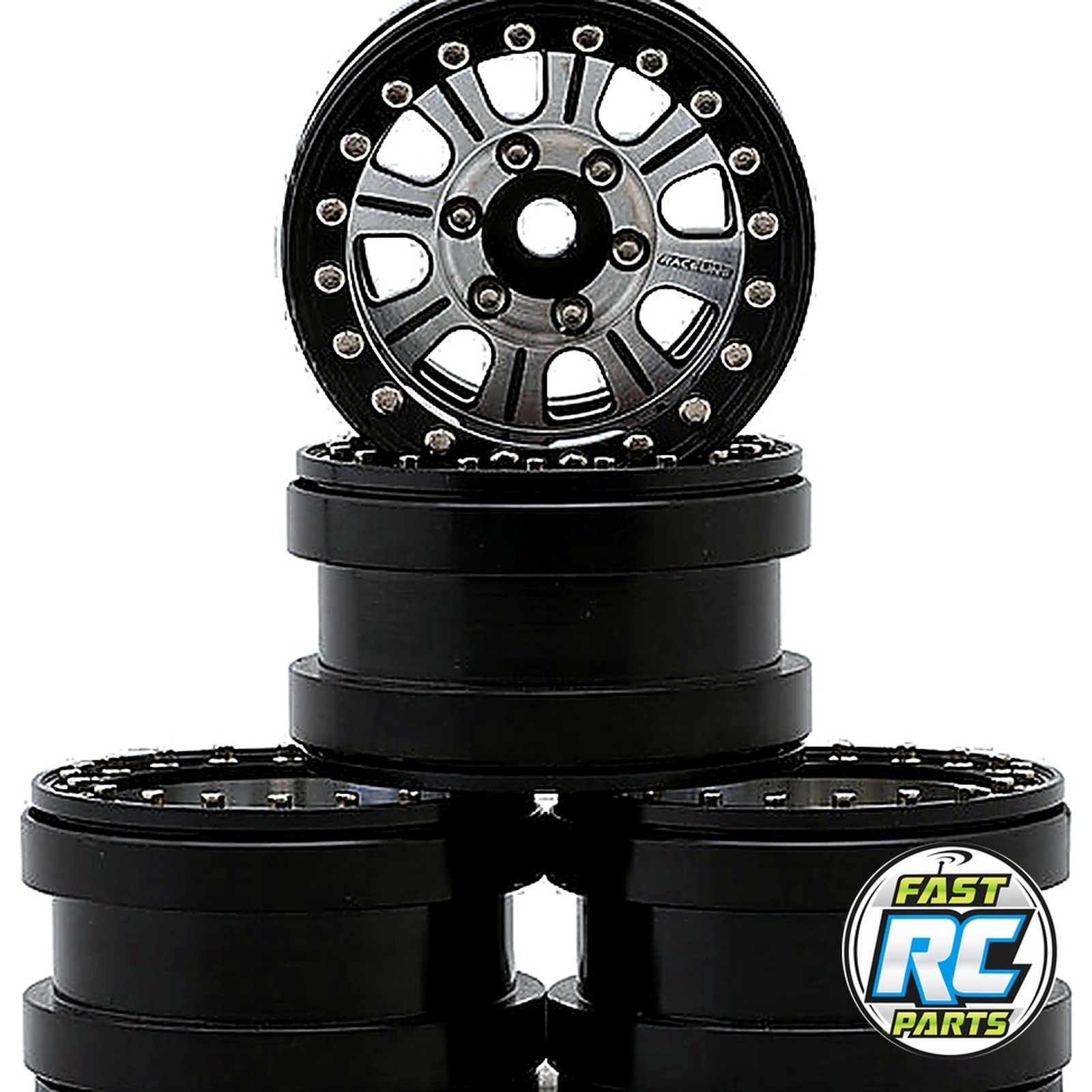 Rc4 Raceline Monster Deepdish 1.7 Rock Crawler Beadlock Wheels
