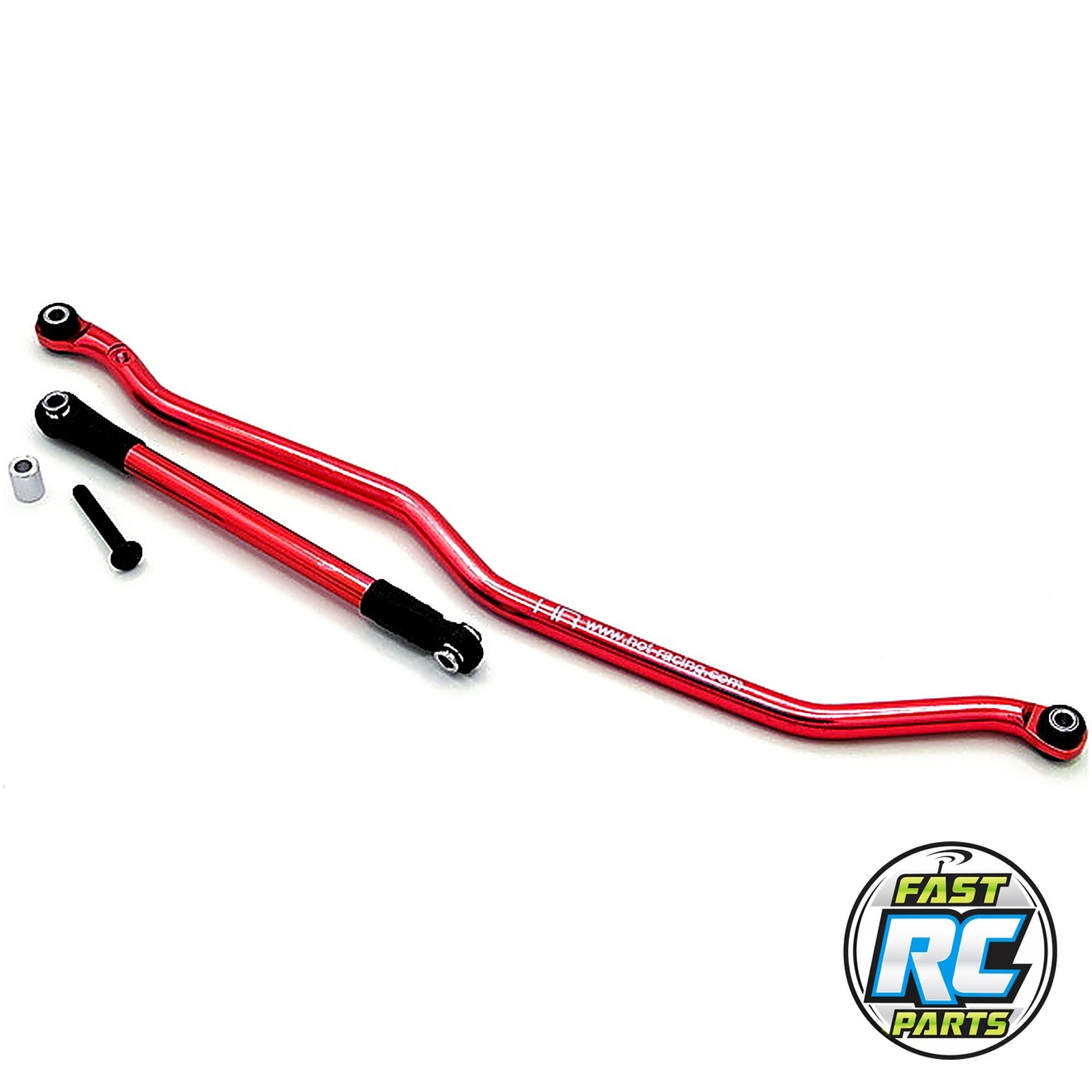 Red Aluminum Fix Link Steering Rod Wraith Deadbolt