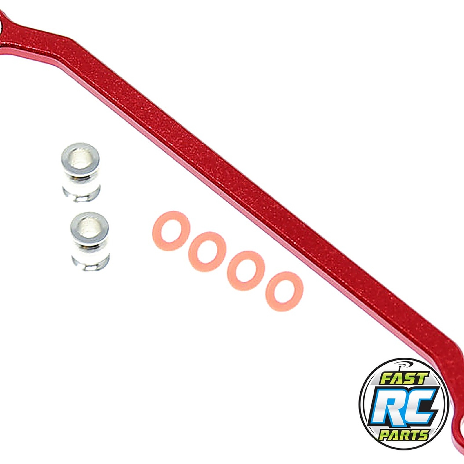Steering Link (Aluminum)(Red)(1pc)