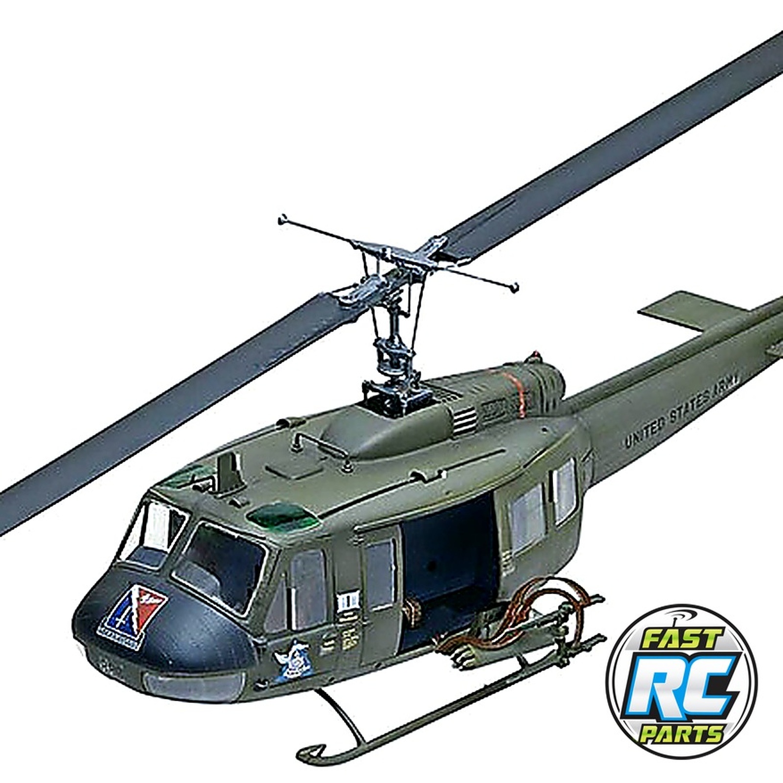 1/32 Uh-1d Huey Gunship Plastic Model Kit