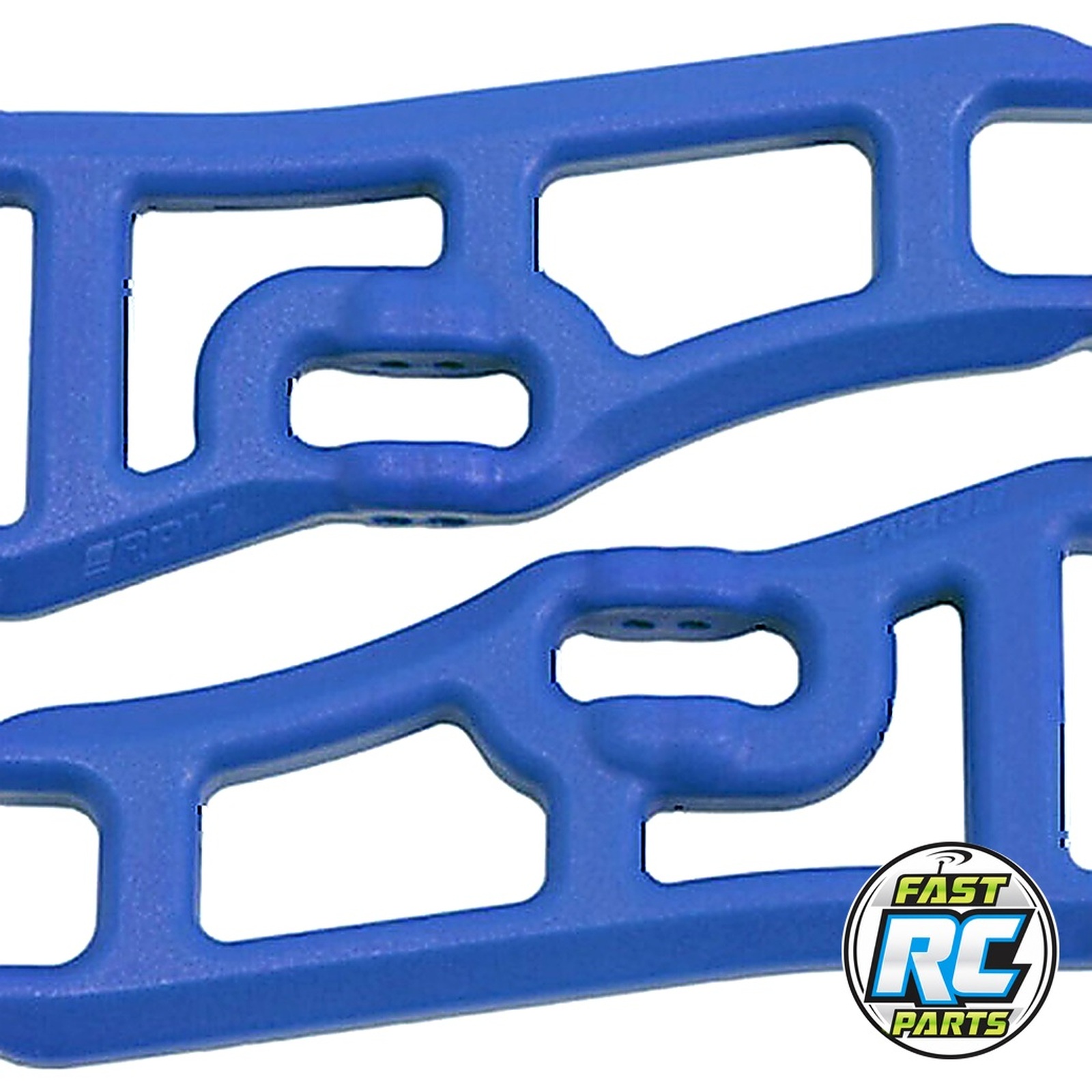 Wide Front A-arms Blue; Traxxas Rustler Stampede