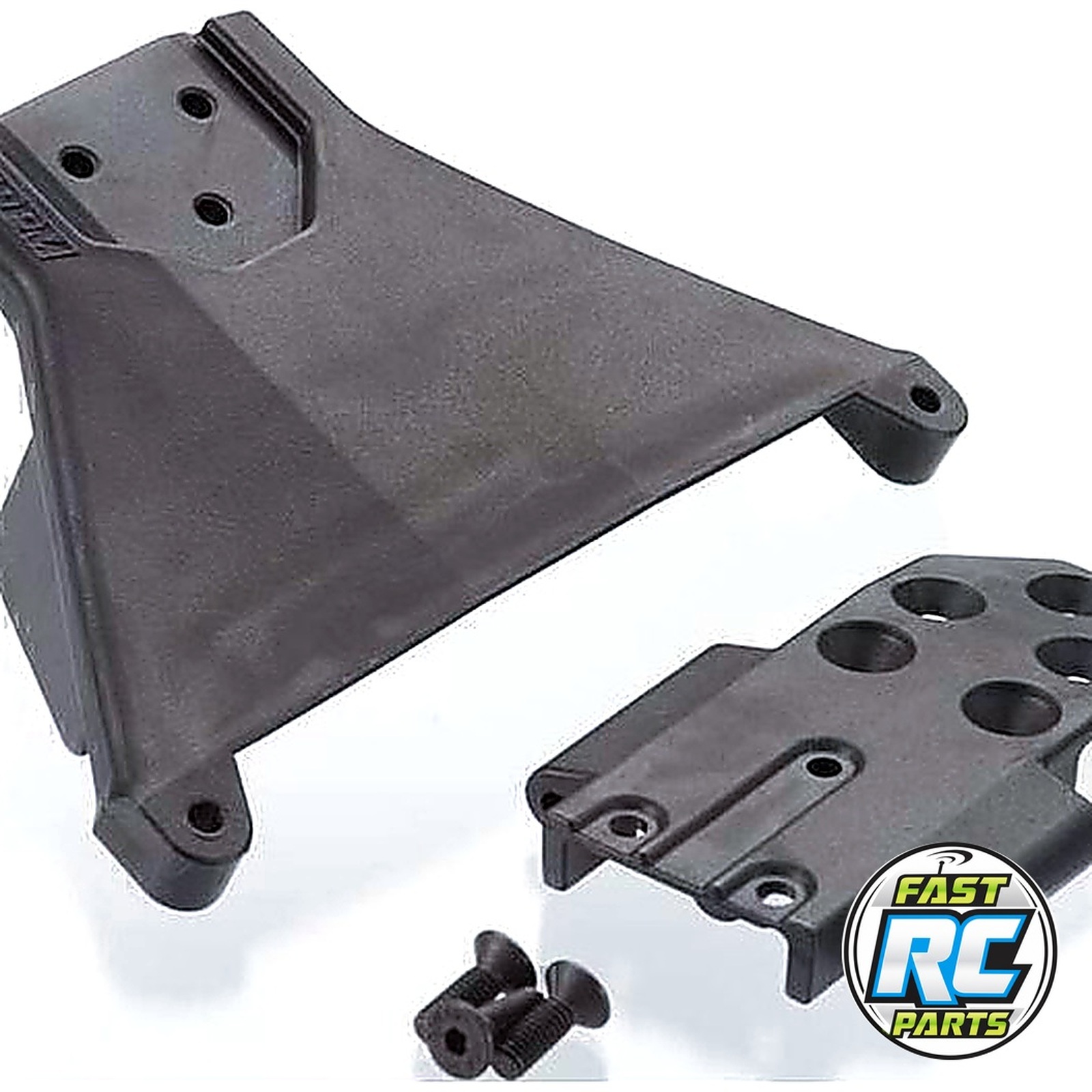Front LCG Bulkhead; Blk: TRA SLH 4x4 & 1:10 Rally