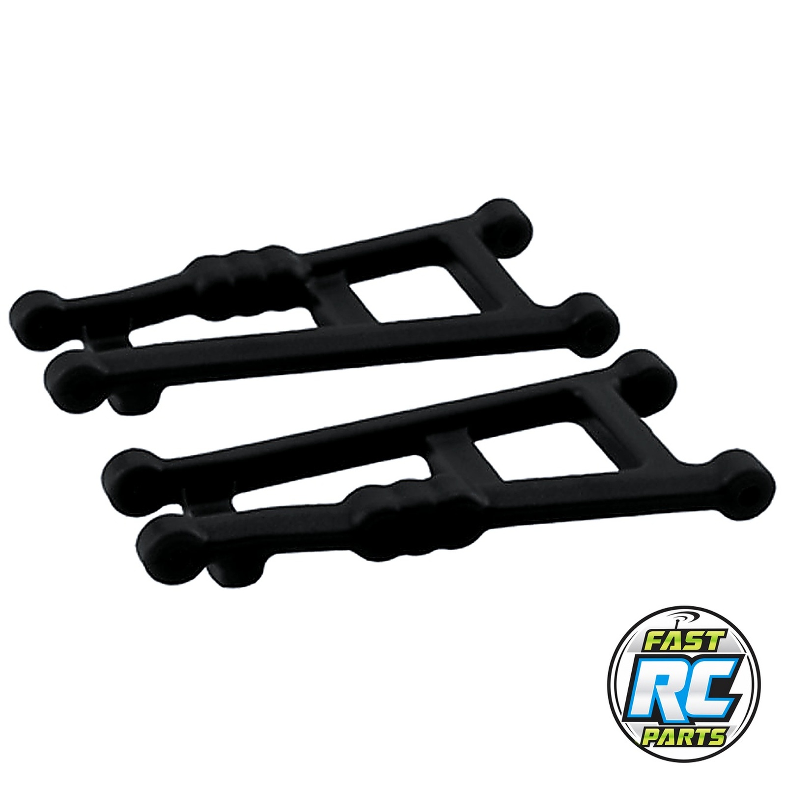 Rear A-Arms Black Electric Rustler/Stampede (2)