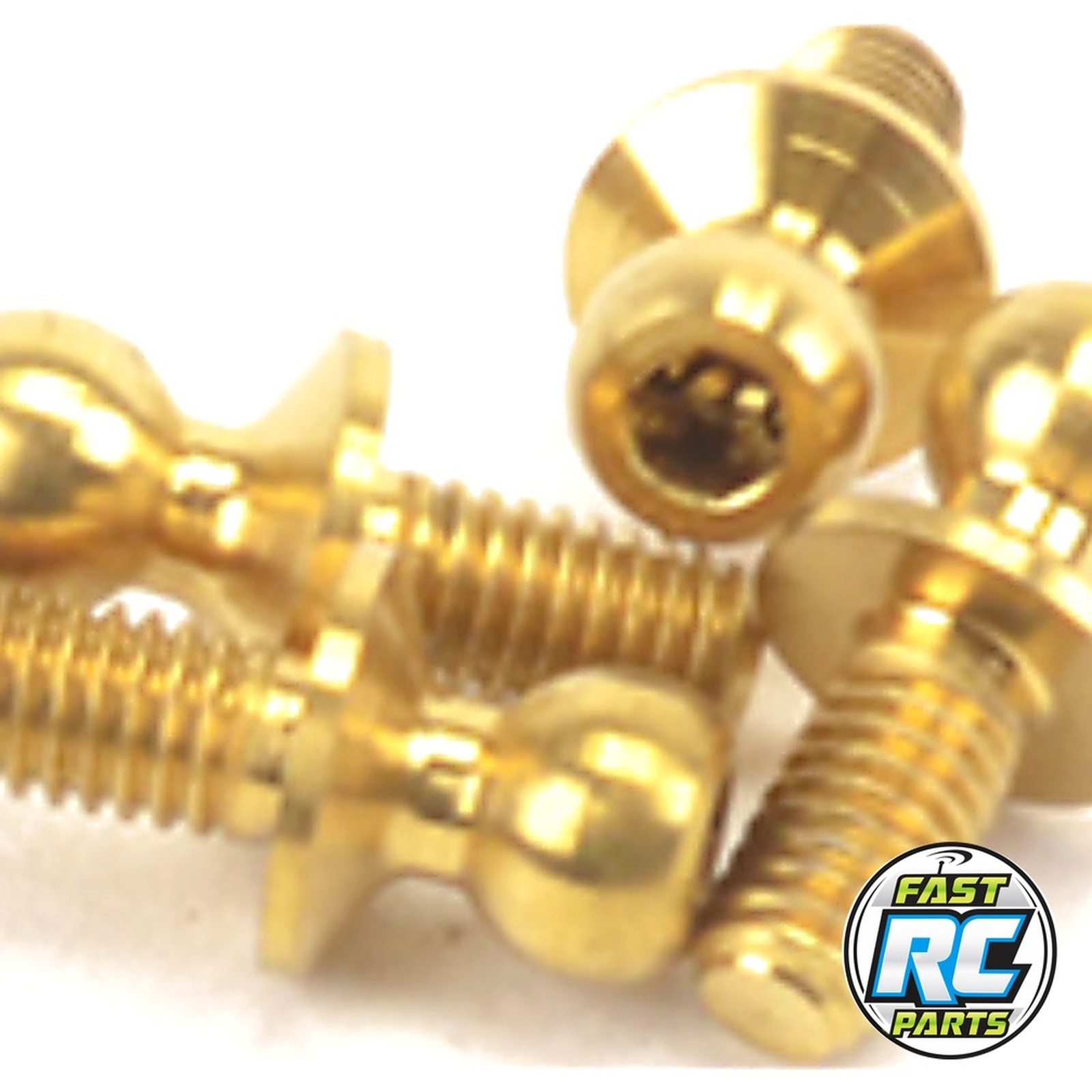 Titanium Ball Stud Low Short pk4