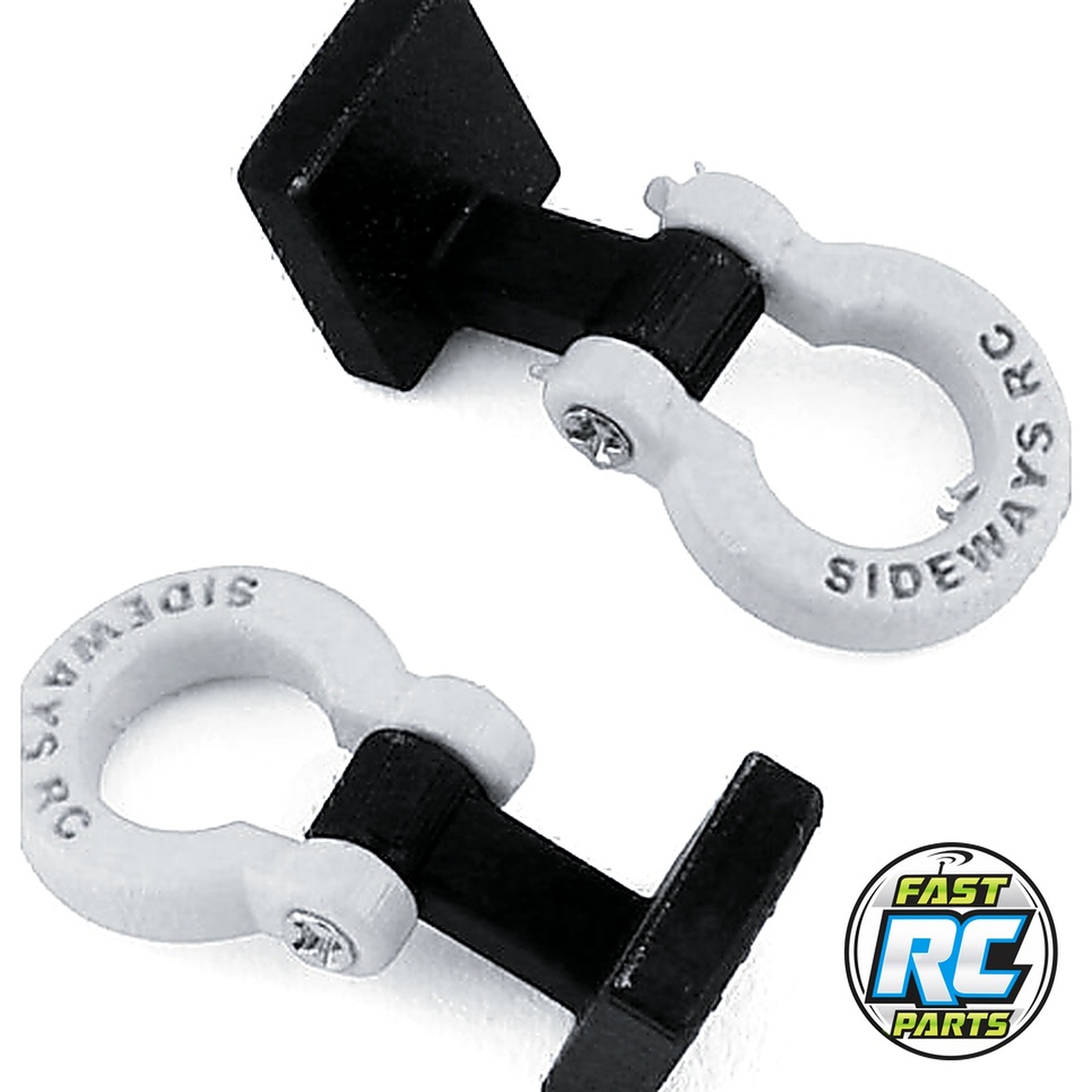 Scale Race Tow Hook (White)