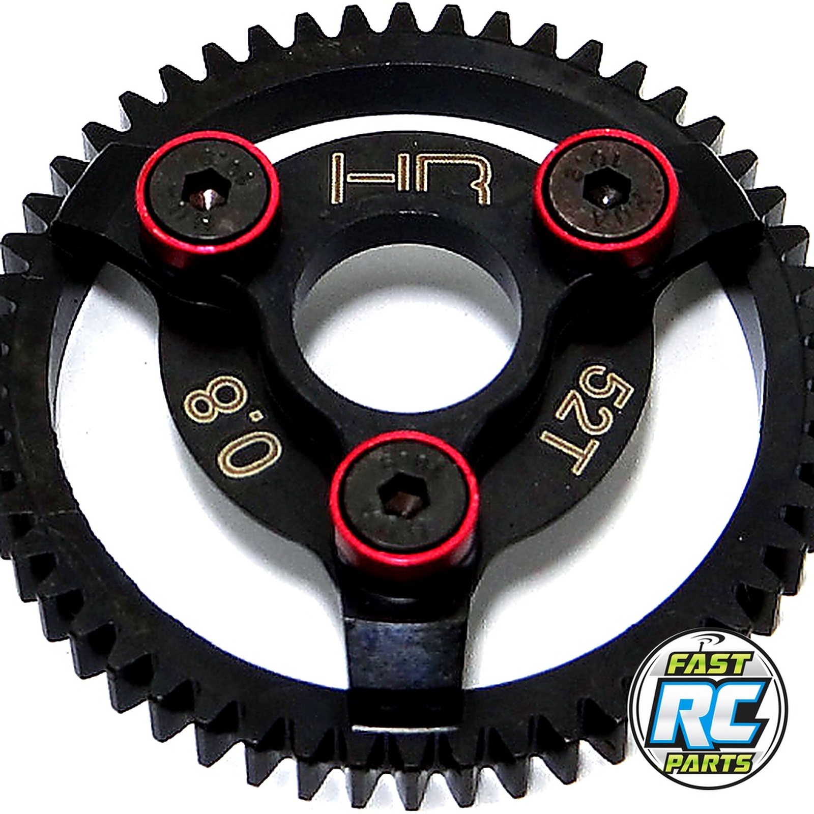 Steel Spur Gear (52t 32p)(Red) - TRA