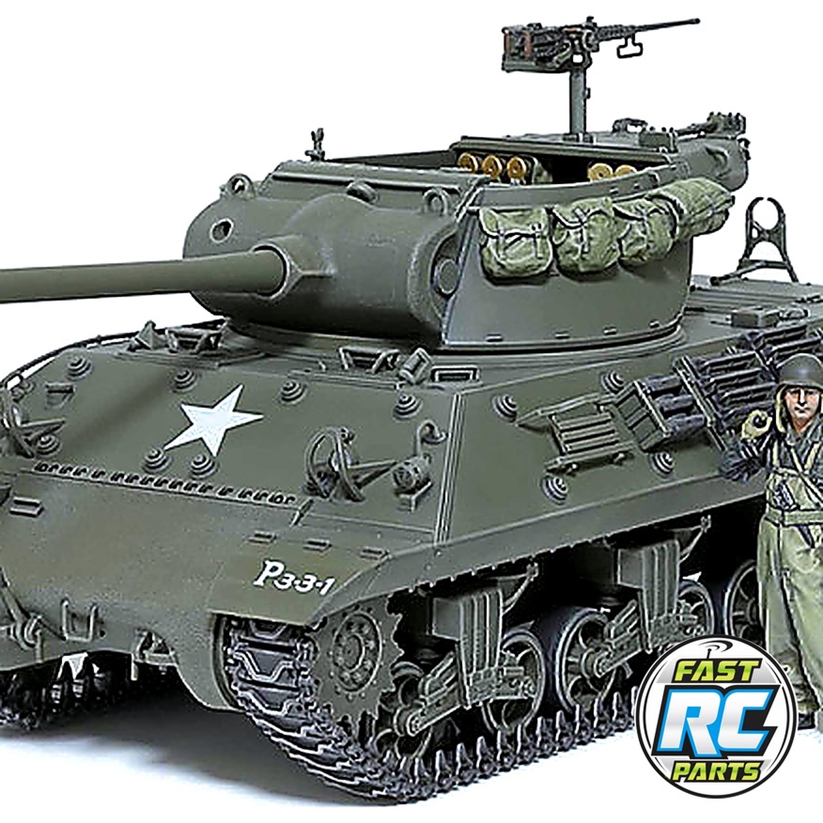 1/35 U.S. Tank Destroyer M36 Plastic Model Kit