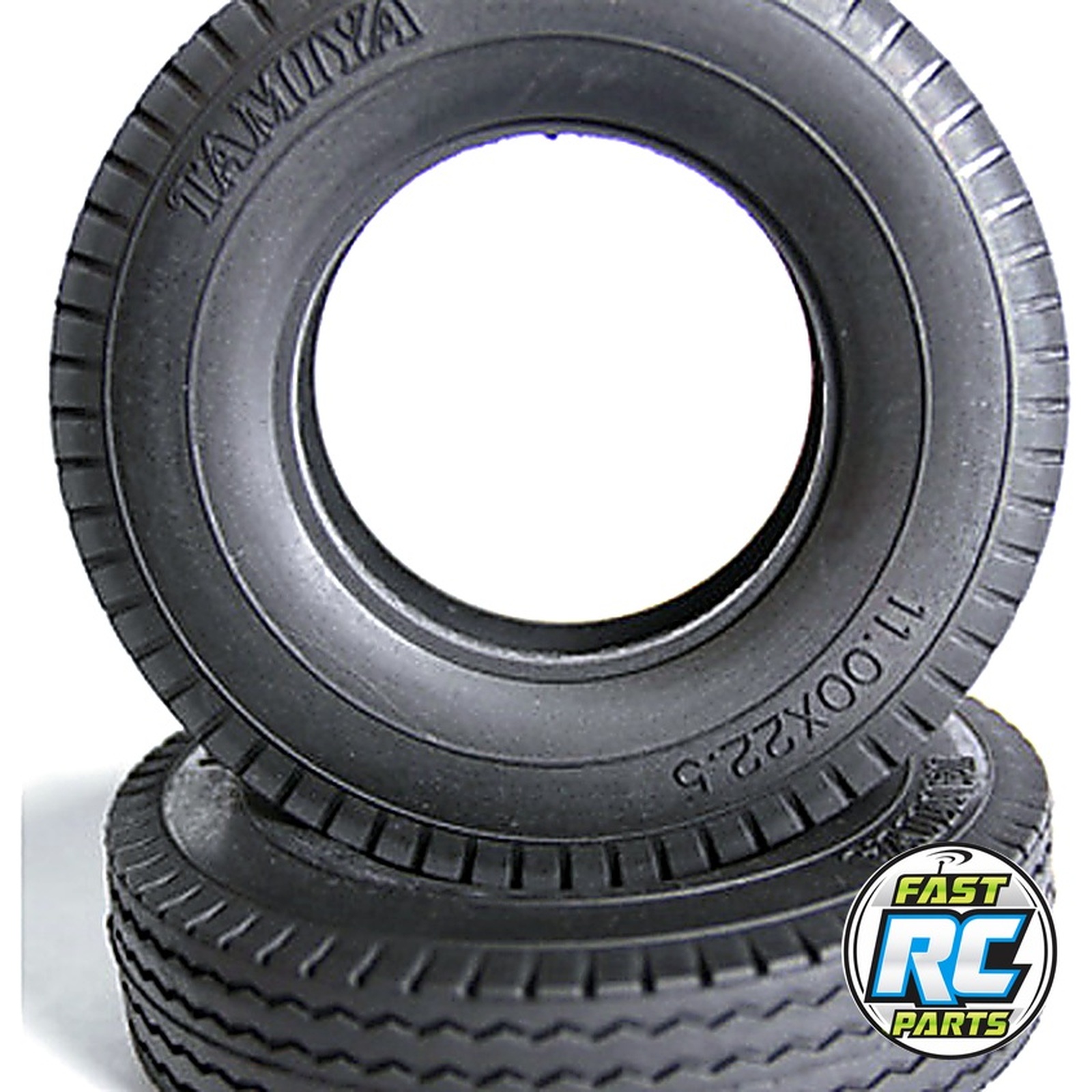 RC Tractor Truck Tires (2 pieces) - Hard / 22mm