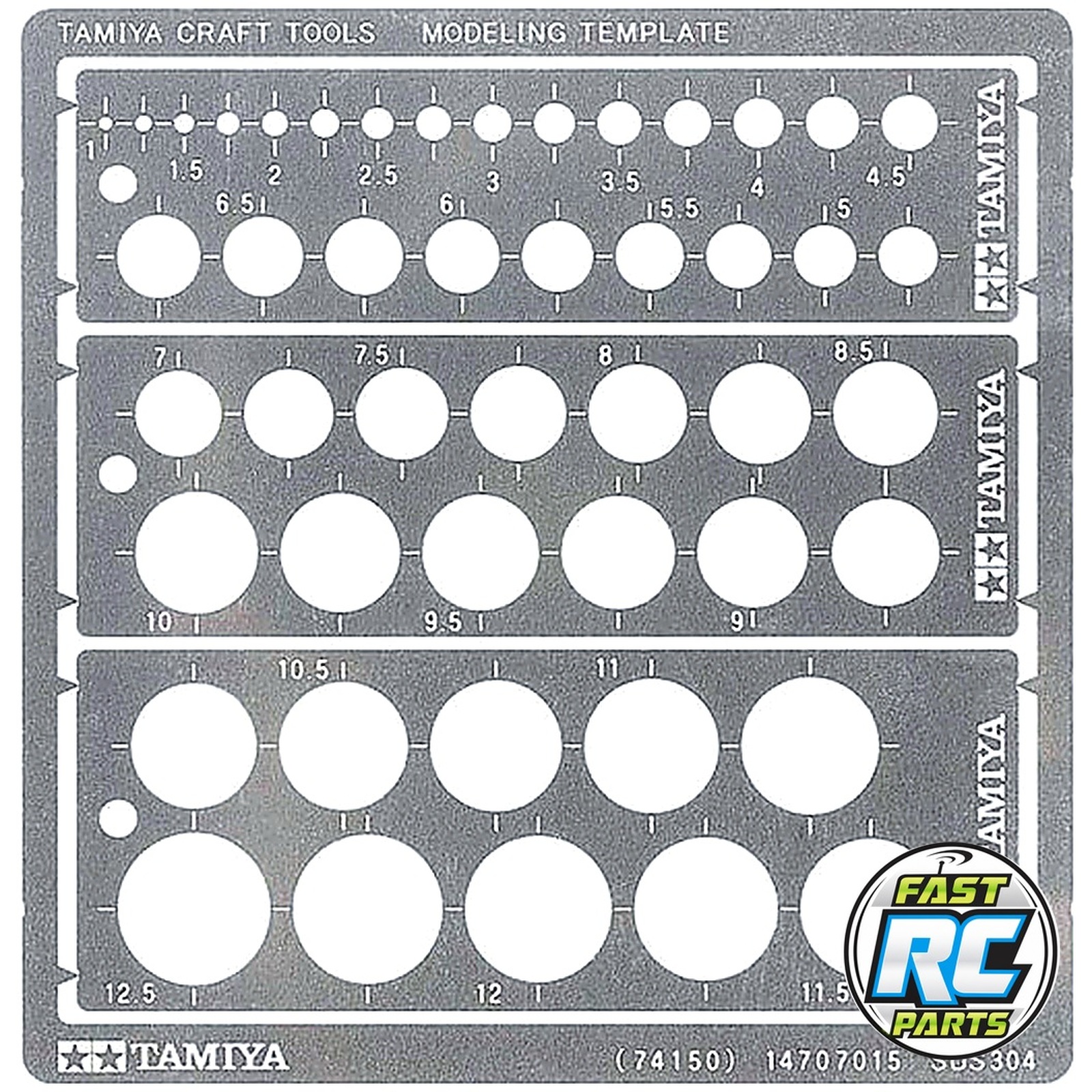 Modeling Template Round 1-12.5mm