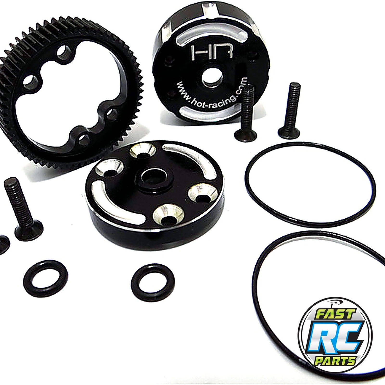 Sealed Aluminum Differential Case for TRA 2WD Electric
