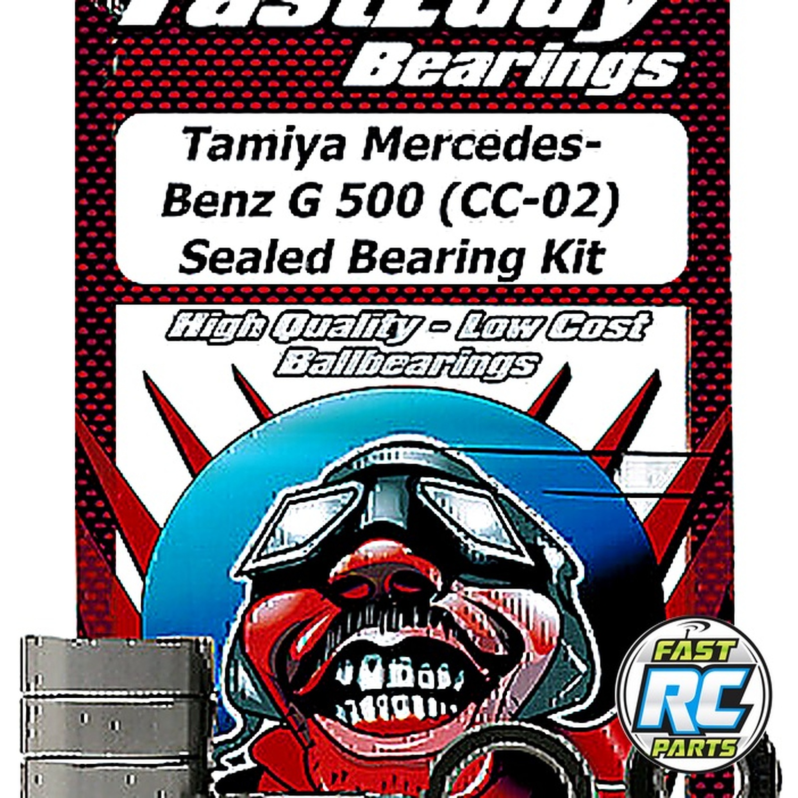 Tamiya Cc-02 Sealed Bearing Kit