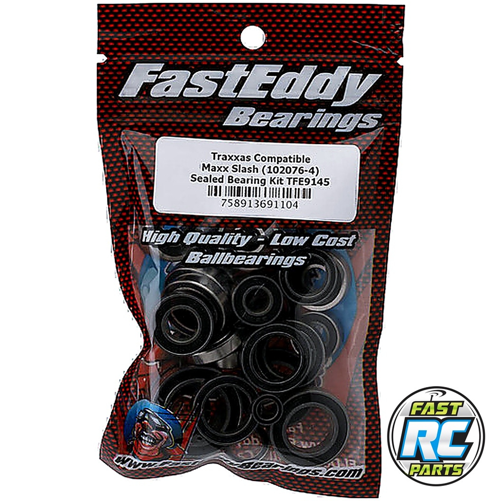 Rubber Sealed Bearing Kit for Traxxas Maxx Slash