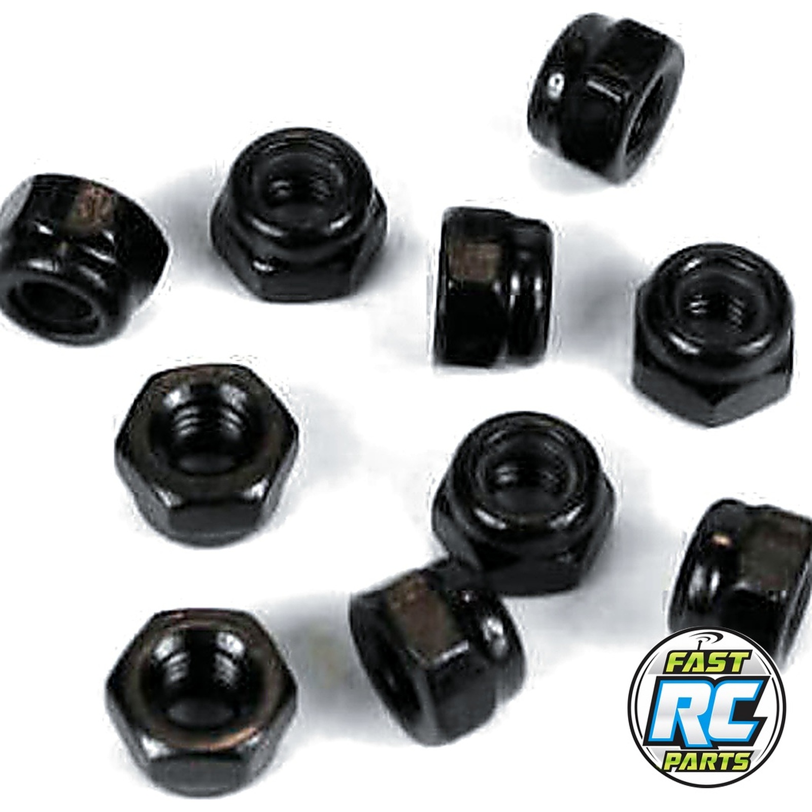M4 Locknuts (black 10 pieces)