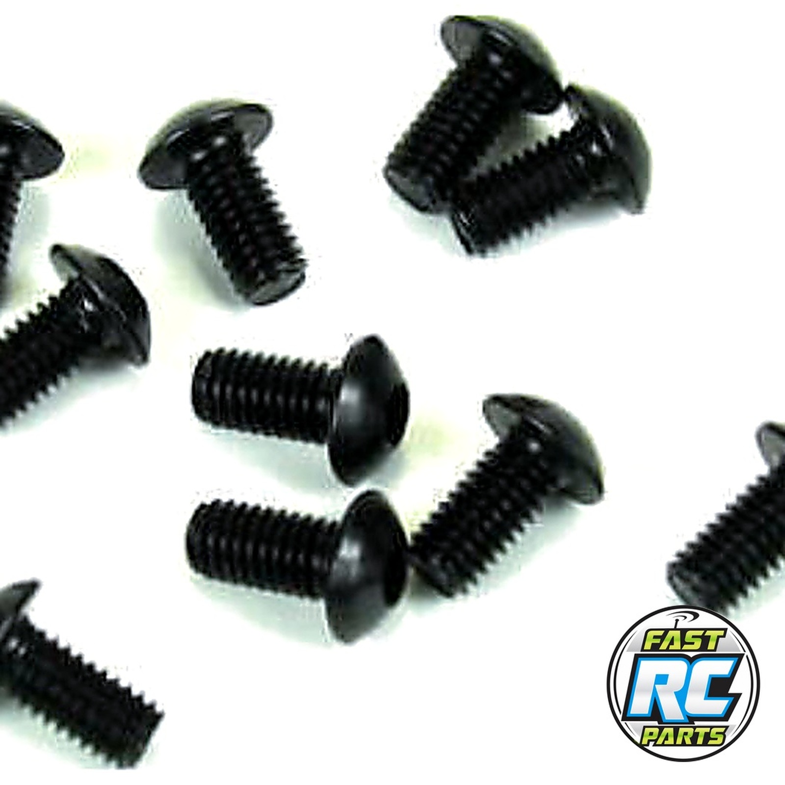 M3x6mm Button Head Screws (black, 10pcs)