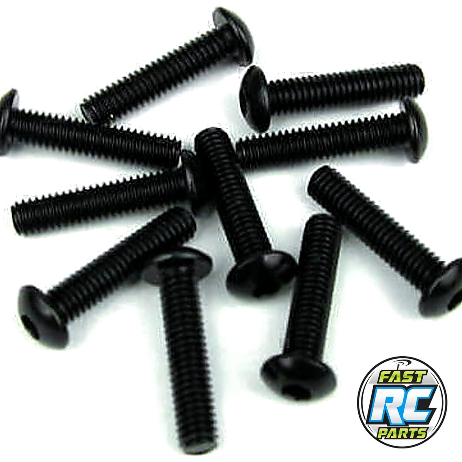 M4x18mm Button Head Screws (Black 10 pieces)