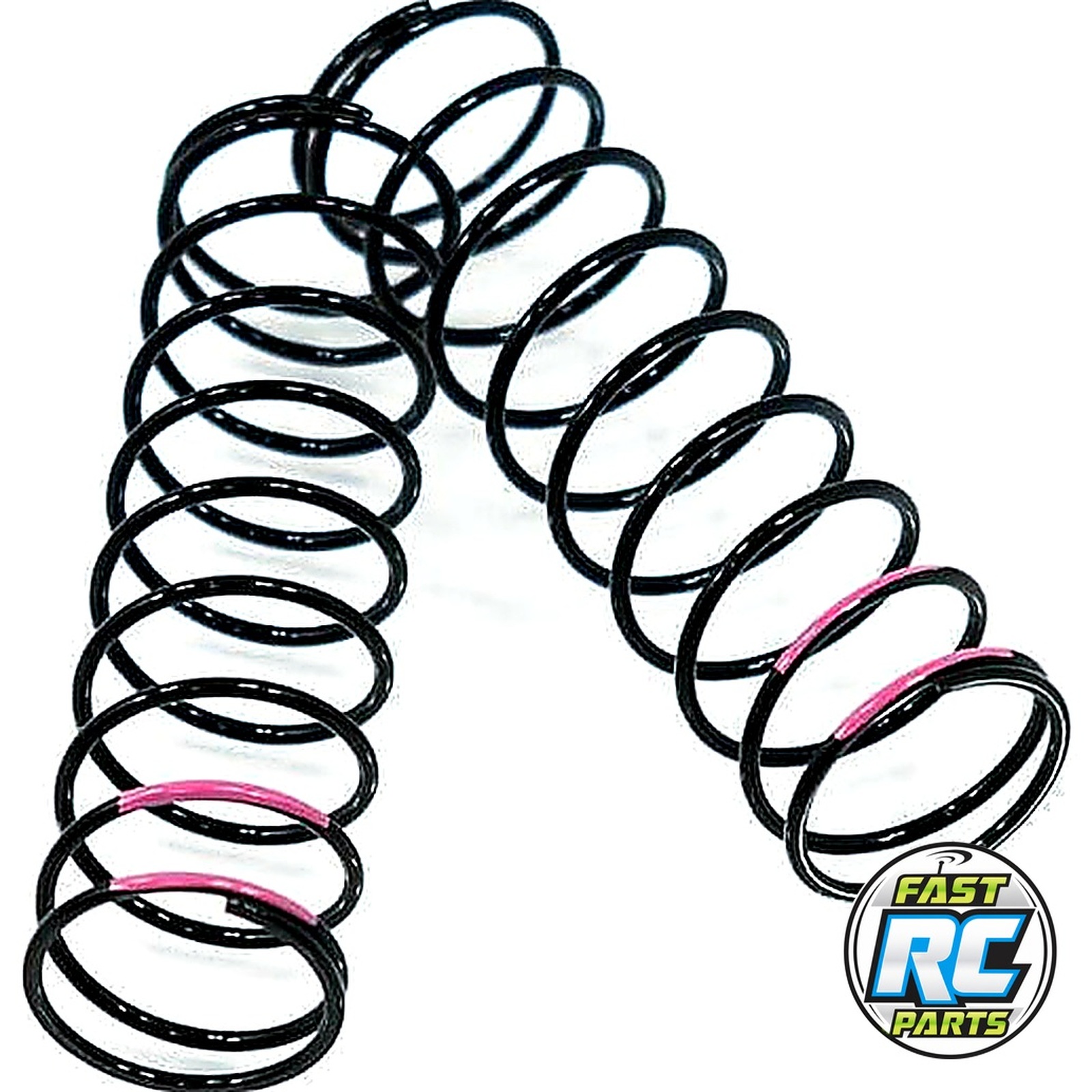 Shock Spring Set (1.5 X 10.5t 3.38lb/in 78mm Pink)