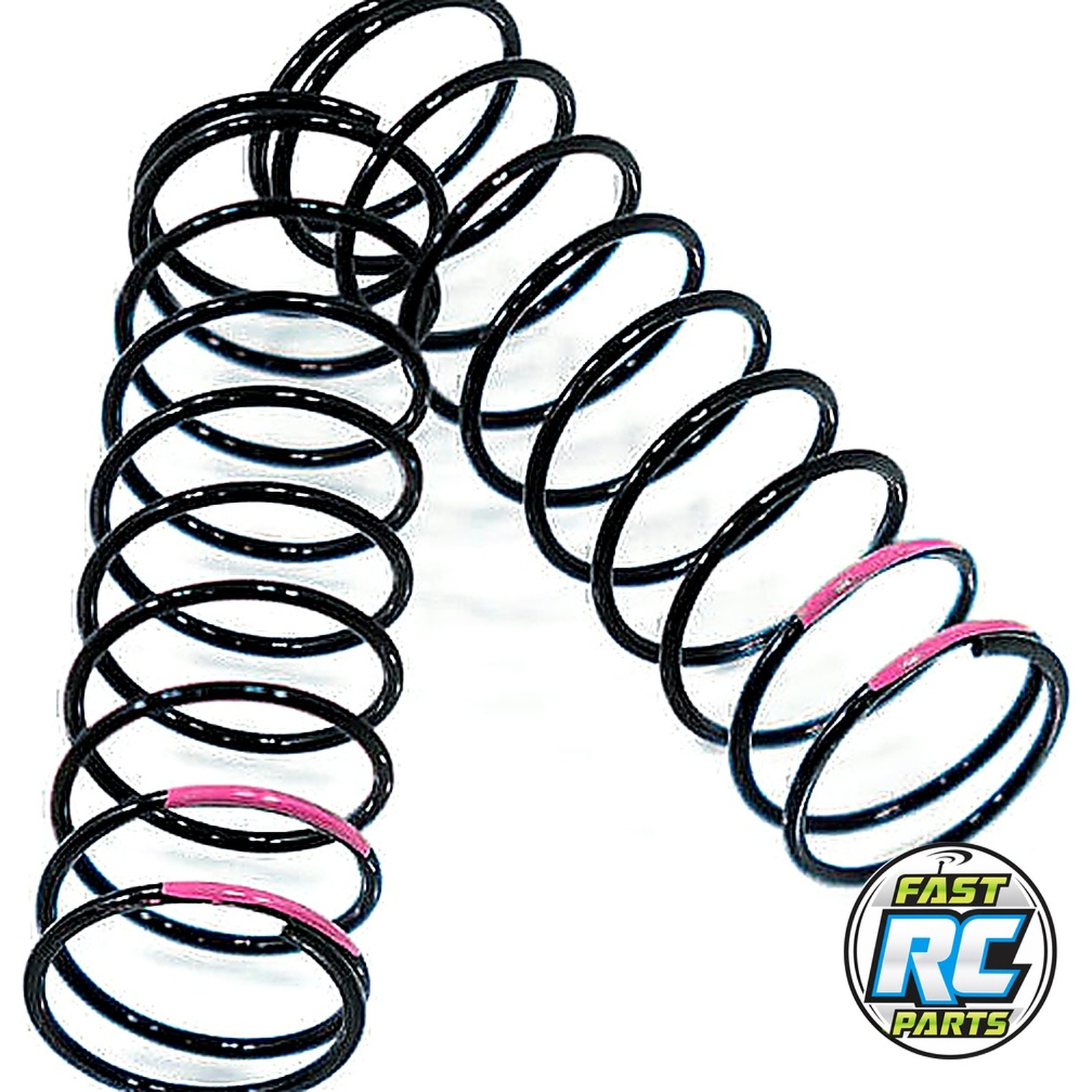 Shock Spring Set (1.5 X 10.5t 3.38lb/in 73mm Pink)