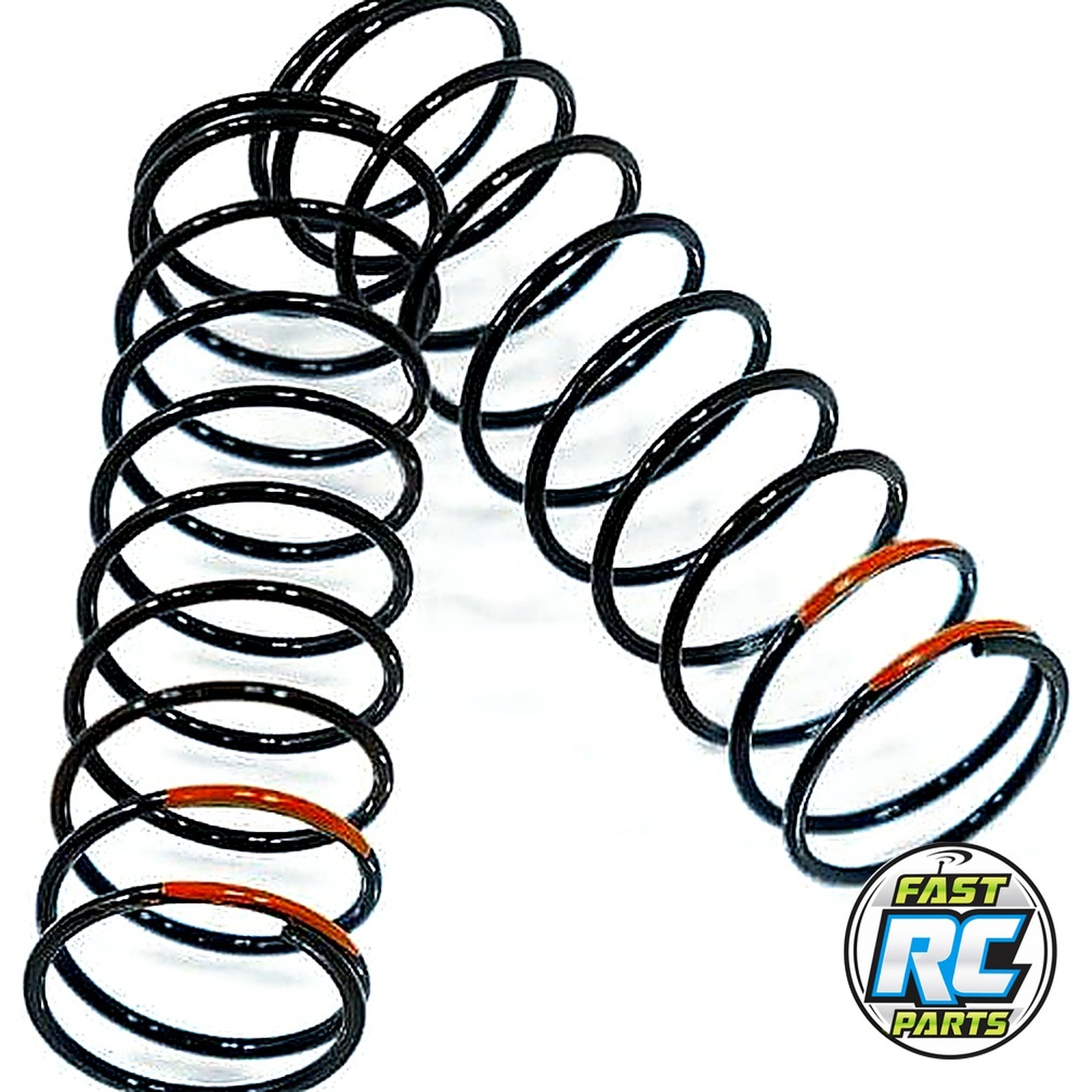 Shock Spring Set 1.5 x 9.75T 3.71lb/in 73mm orange