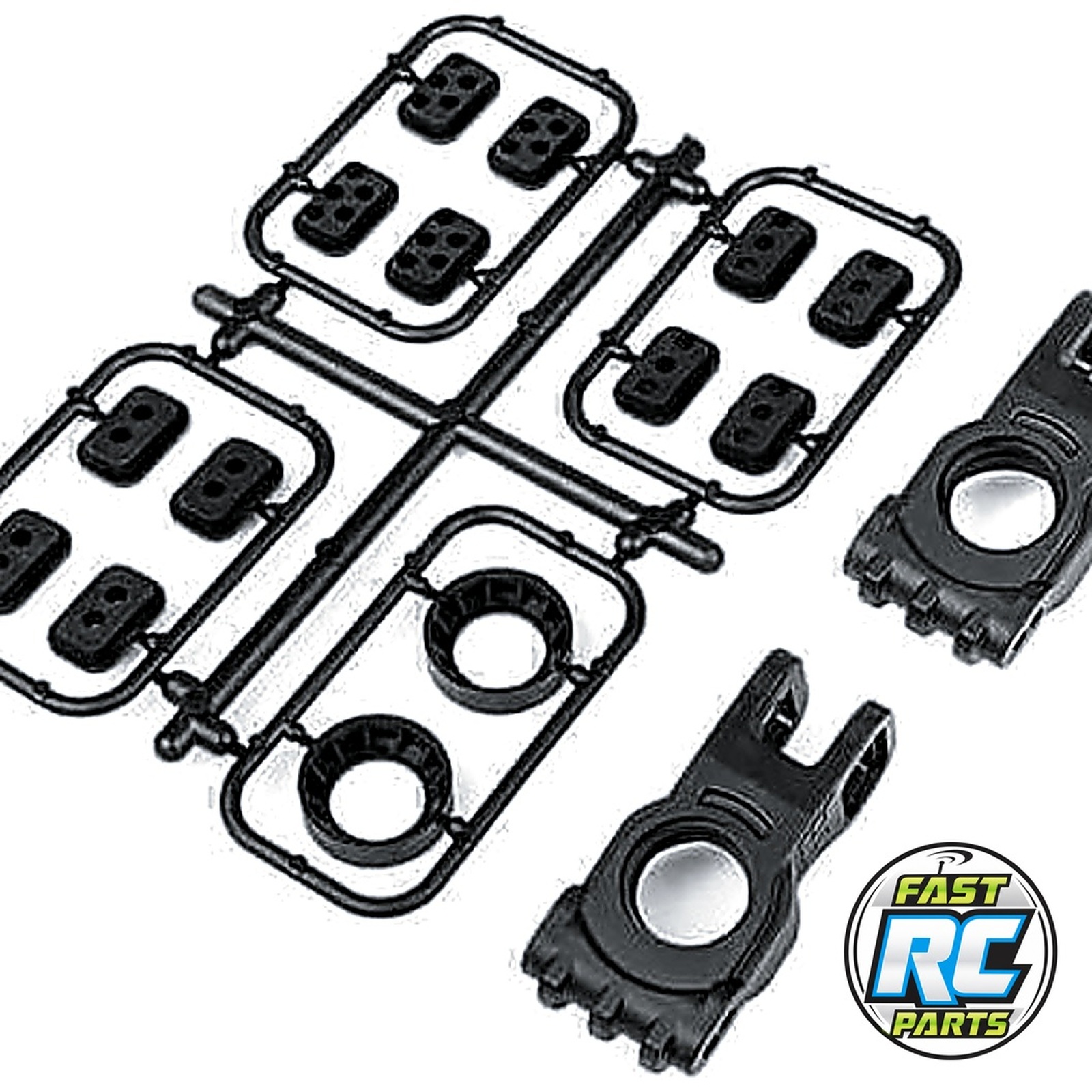 Rear Hubs and Bearing Spacers (+/-2mm Adj Roll Center L/R Eb)