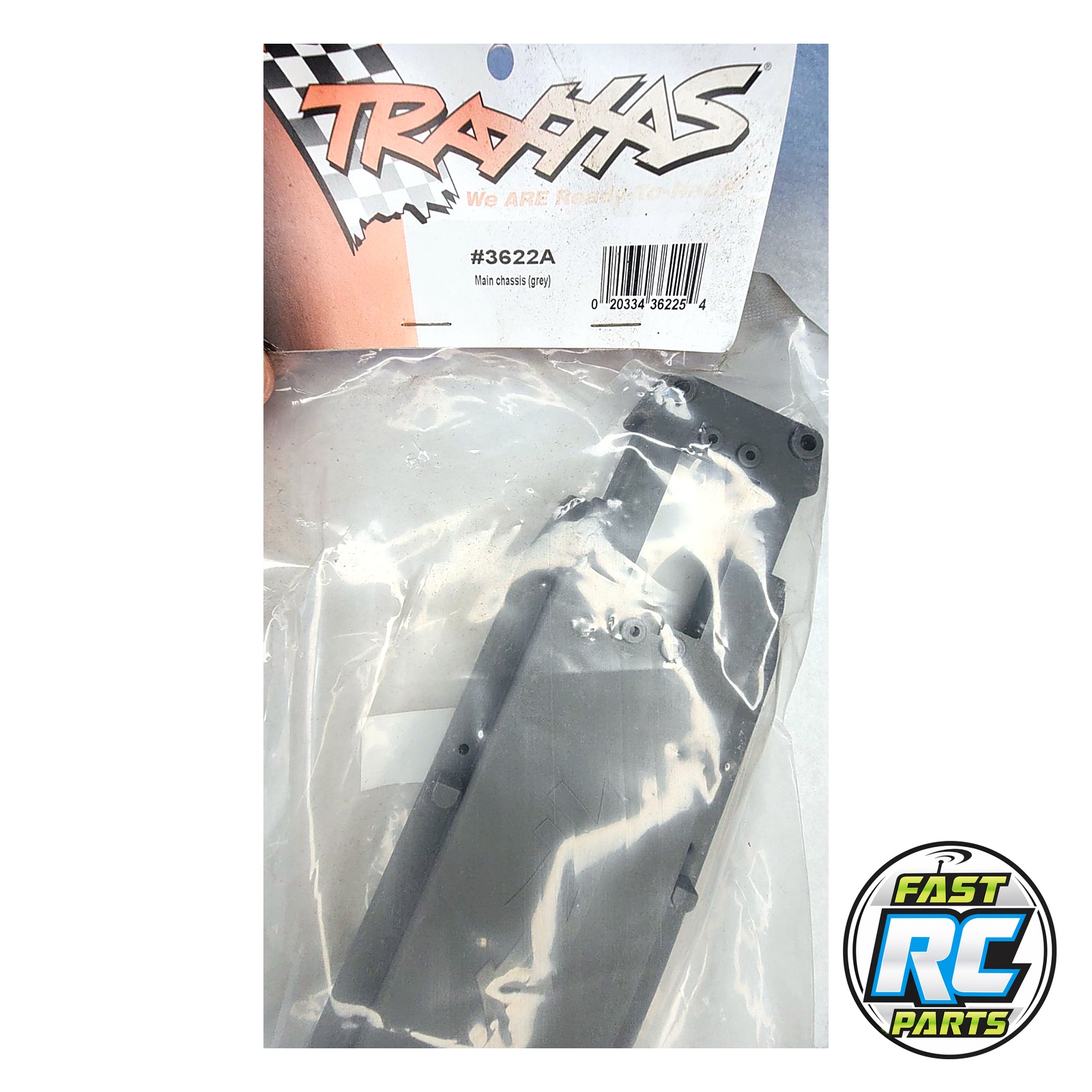 Main Chassis Grey: for Traxxas Stampede