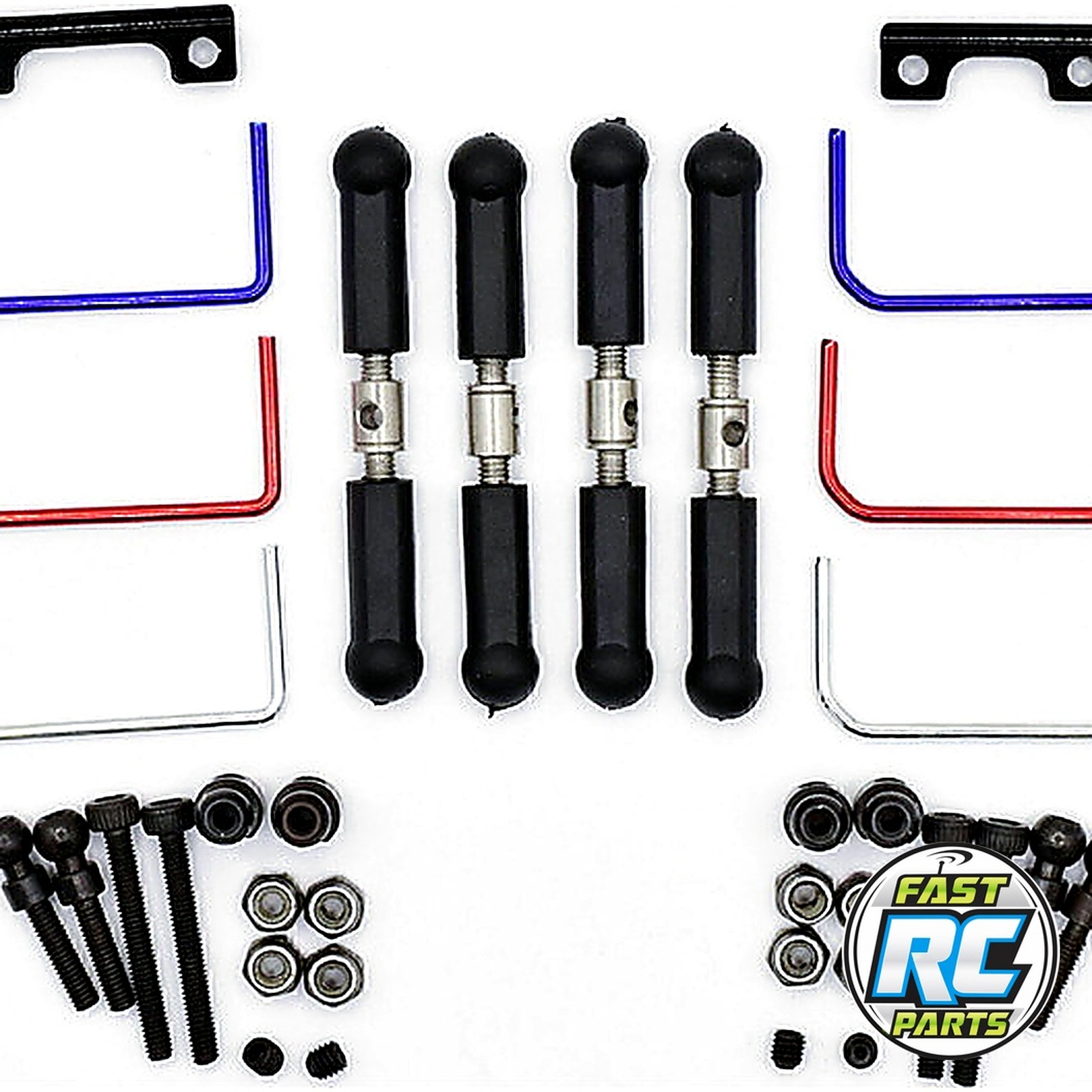 Full Sway Bar Kit Includes Front and Rear - 1/16 TRA 1/16 Re