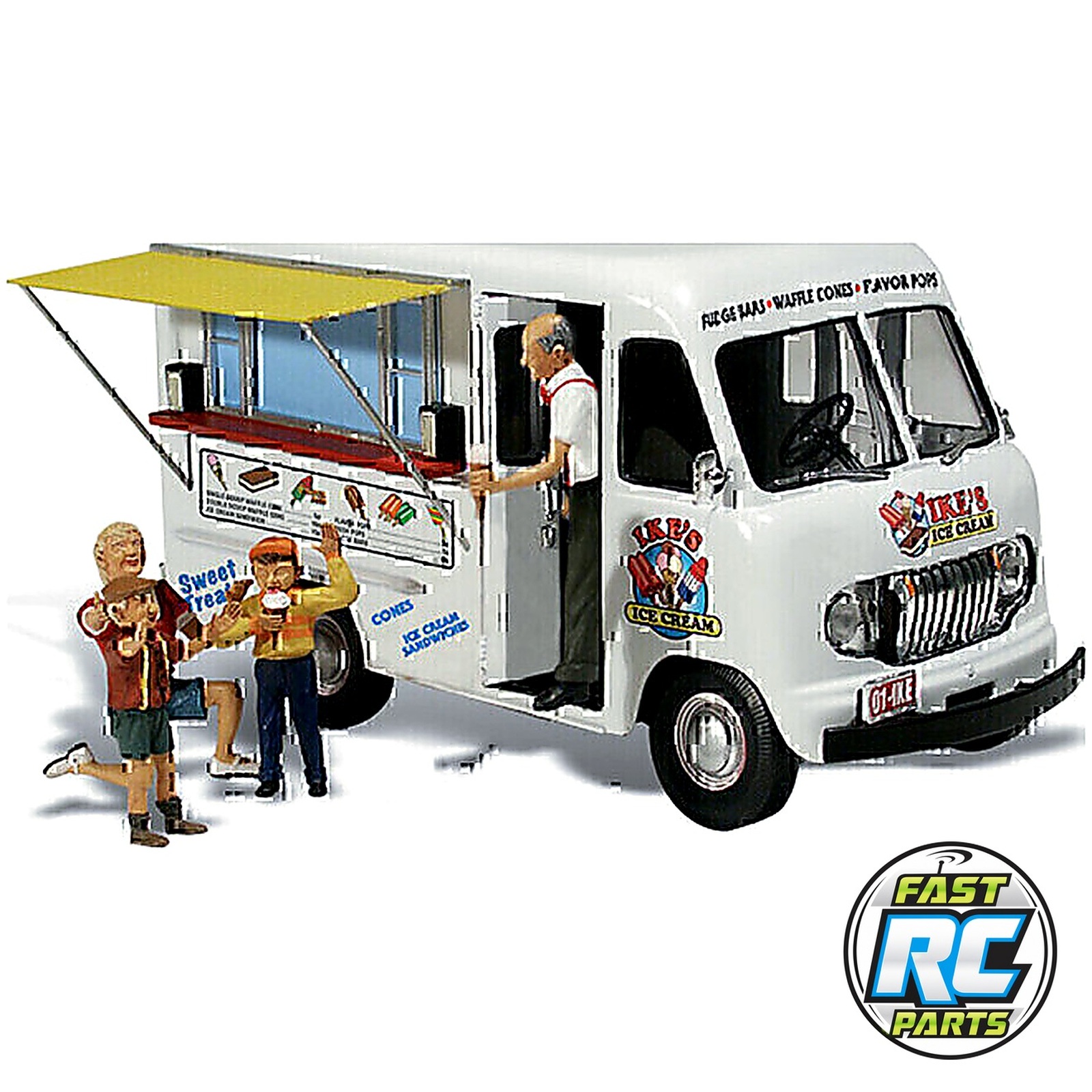 N Scale Ike`S Ice Cream Truck