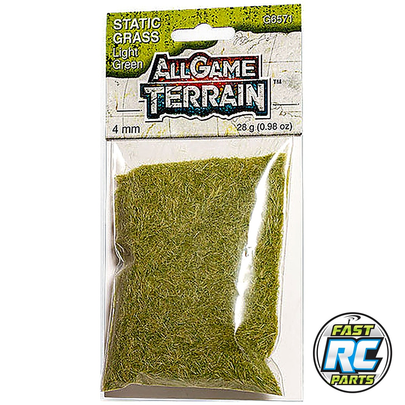 4mm Light Green Static Grass - All Game Terrain