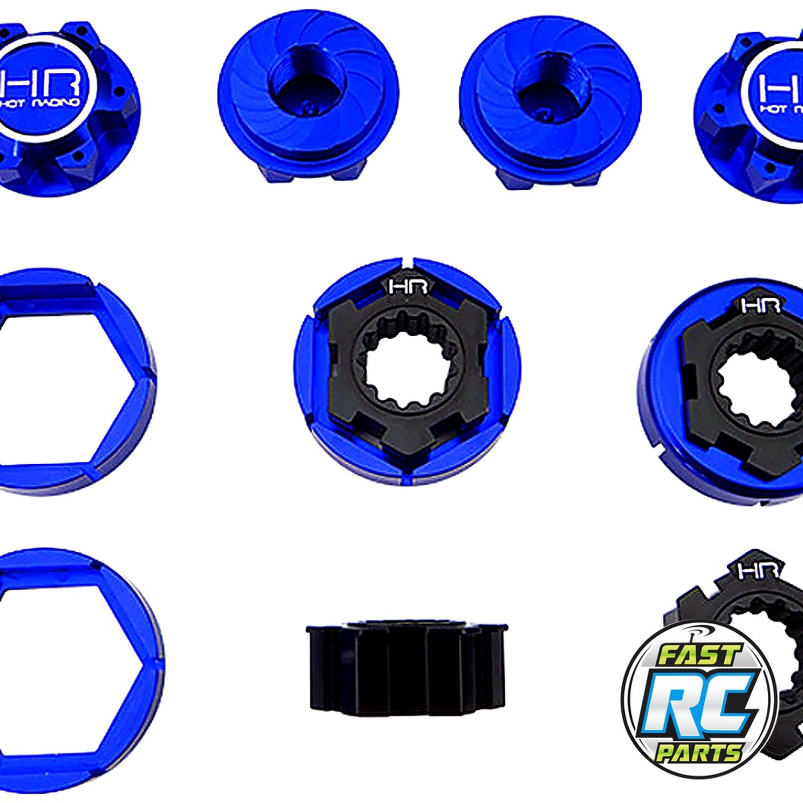 Aluminum 24mm Hex Hub Wheels Lock Set 6s